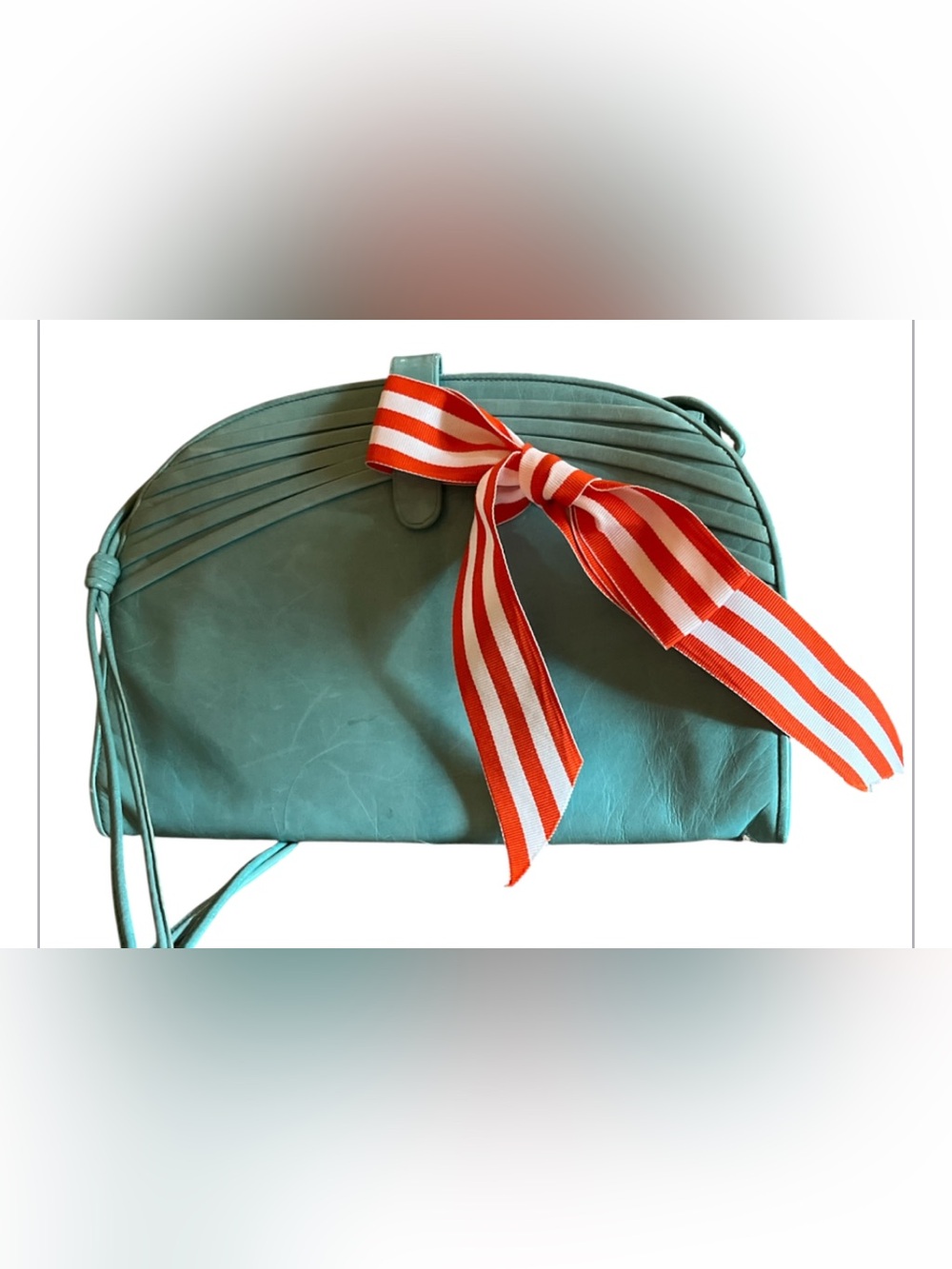 Vintage Bruno Magli Italian Turquoise Women’s cross body  59% off